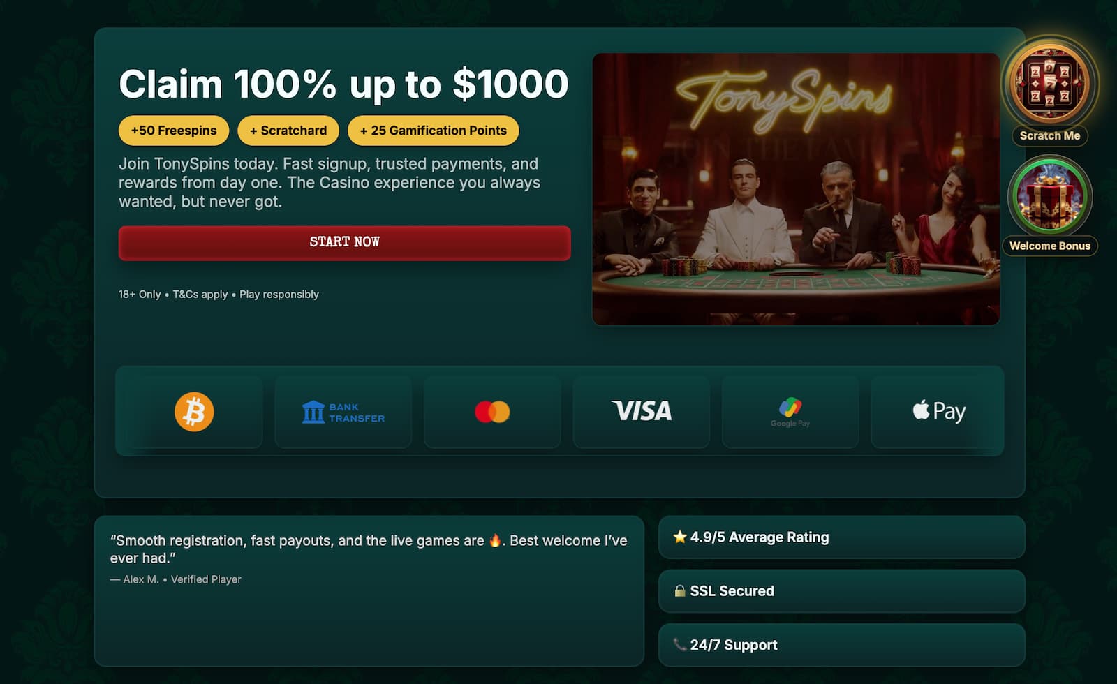 TonySpins Casino